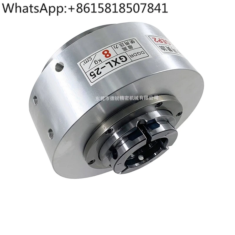 Mandril neumático giratorio GXL-70/GXL-90/GXL-120 mandril de presión de aire frontal de carrera grande