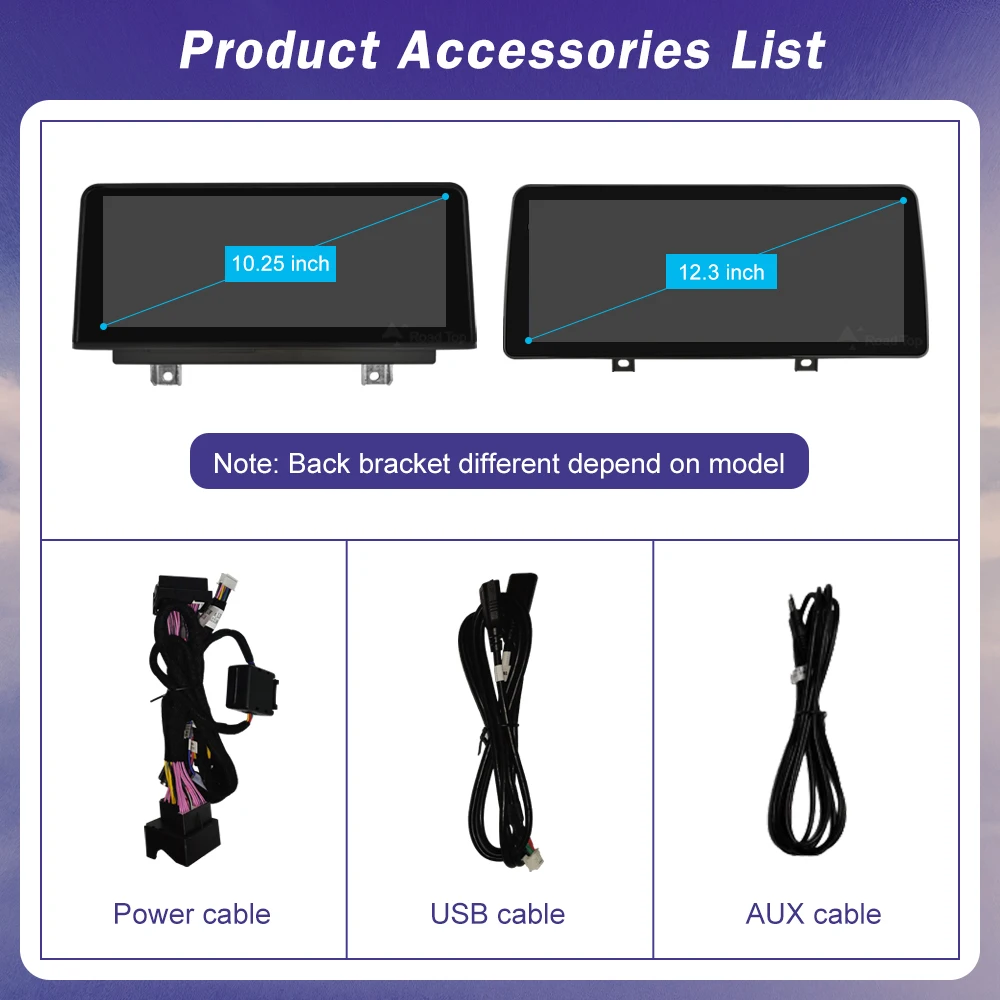 1920*720 Multimedia Touch Screen For BMW 1/2/3/4 Series F20/F21/F22/F30/F31/F33/F34/F36 Android Auto NBT System Wireless Carplay - Image 6