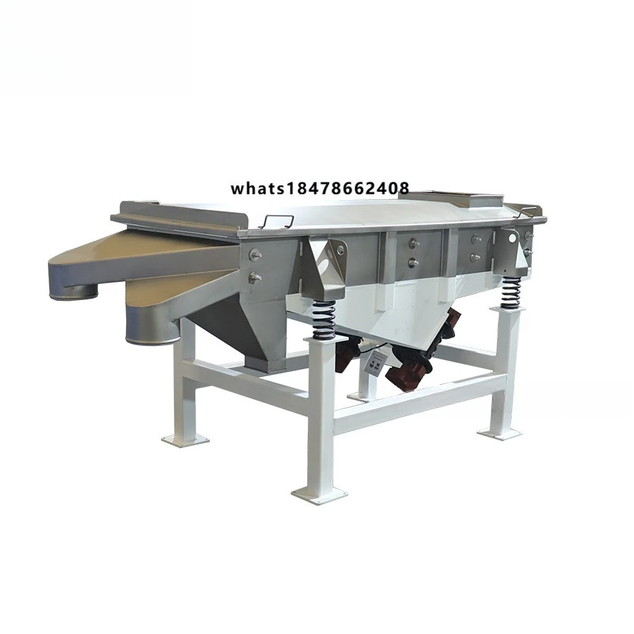 Industrial Vibrating Sieve Powder Vibratory Screen Salt Linear Vibrating Sieving Machine