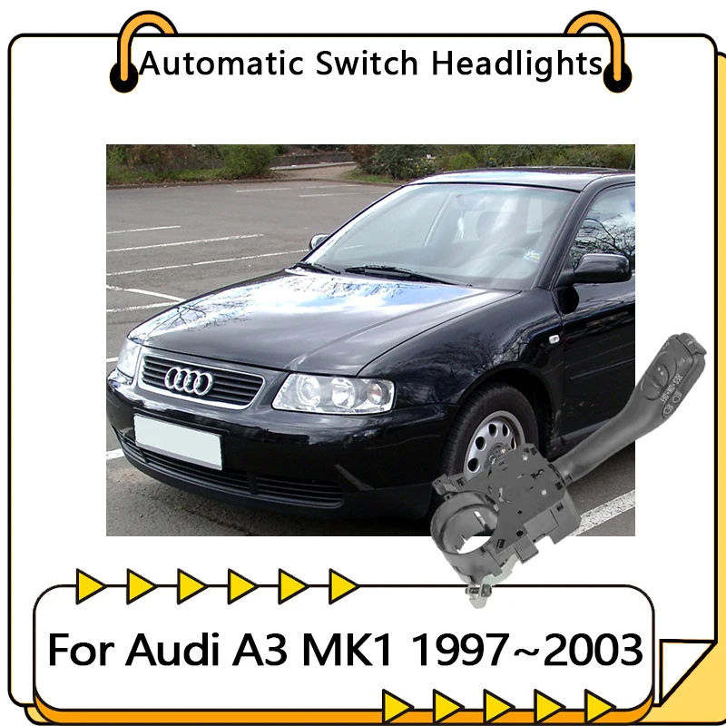 For Audi A3 8L MK1 1997 1998 1999 2000 2001 2002 2003 Car Turn Switch Stalk HeadLight Indicator auto Adjustment Combination