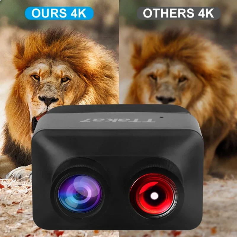 

4K HD бинокль цифровой прибор ночного видения 800 м 5-кратный зум инфракрасный телескоп ночного видения водонепроницаемые очки для охоты и кемпинга