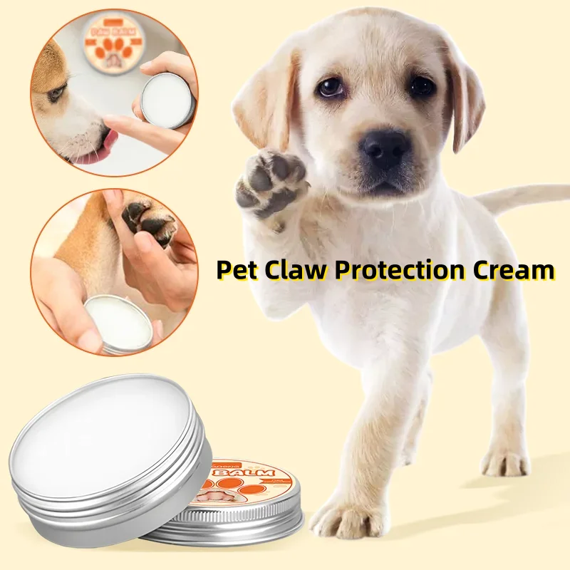 Pet Paw Moisturizing Natural Cream Dog Cat Paw Wax Protects From Cracks Dry Winter Care Supplies Moisturizer Cats Dog Paw Balm