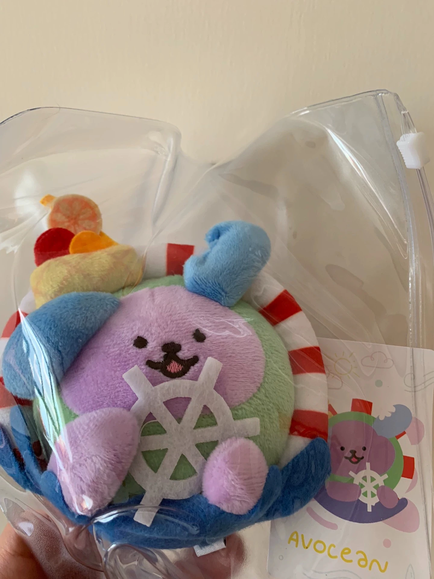2025 New In Stock Arrival Gmmtv Thai Star Jimmysea Avocean Breezy Ballon Keychain 11cm