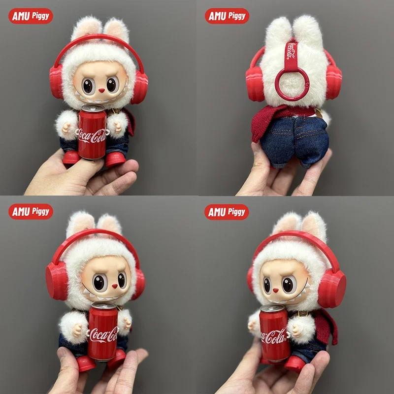 Kleding voor kleding Pop DIY-accessoires Trekdoek Cola Happiness Factor Labubu Kledingset Pop-outfit Hebben schoenen