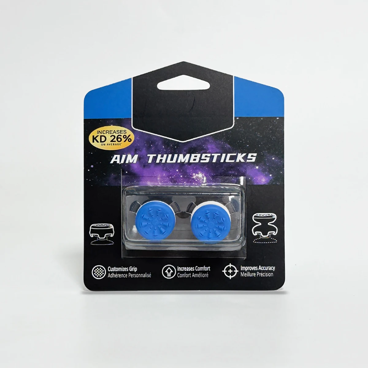 2 siliconen duimgrepen voor P5/P4, krachtige analoge joystick voor P4 P5 Galaxy joystick
