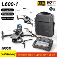New L600-1 GPS Drone Professional 8K Camera Aerial FPV Brushless Avoiding Obstacle with Large Screen Remote Control Folding Dron