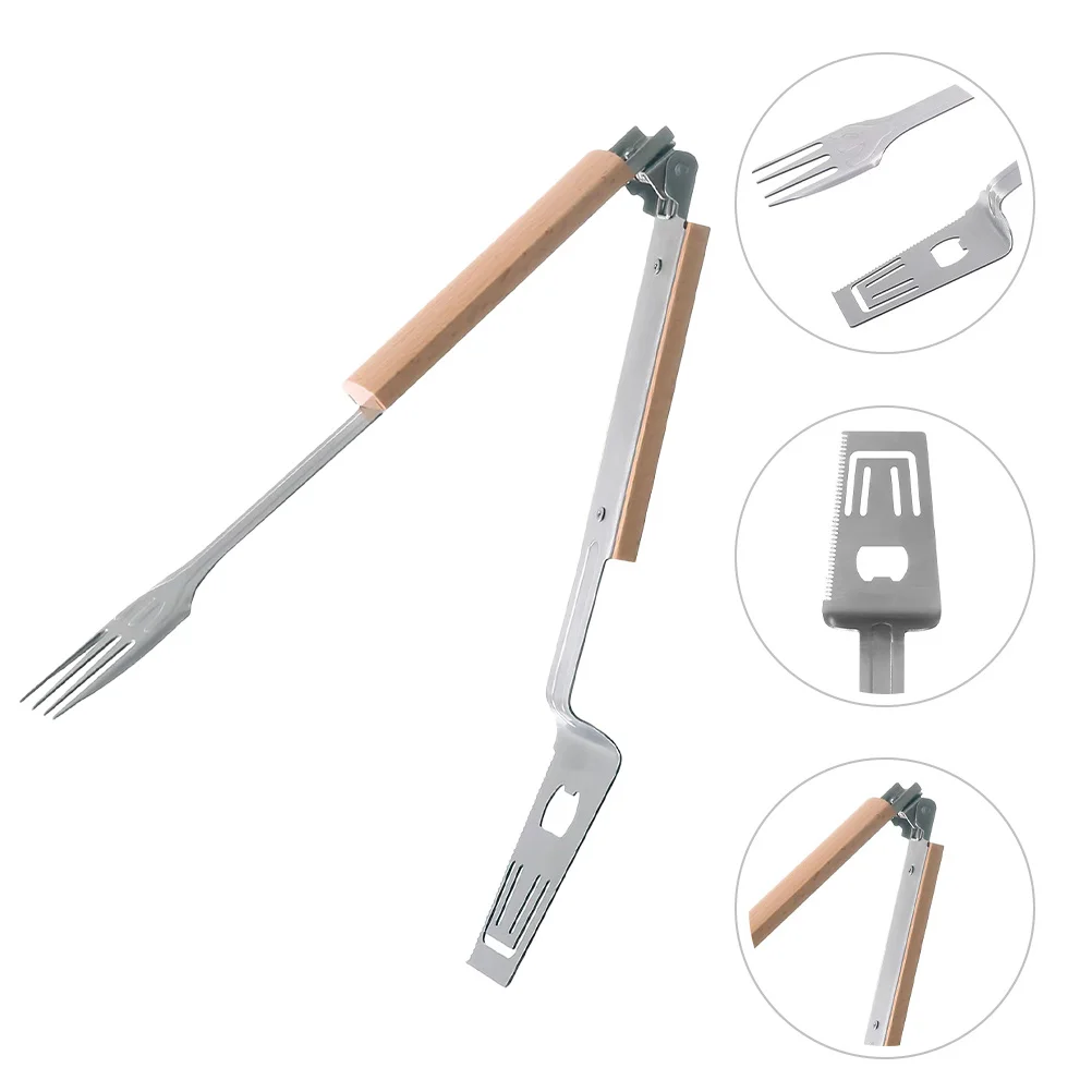 

Stainless Steel Bbq Tongs Heavy Duty Cooking Clips For Grilling Steak Bread Salad Kitchen Tools Outdoor Barbecue
