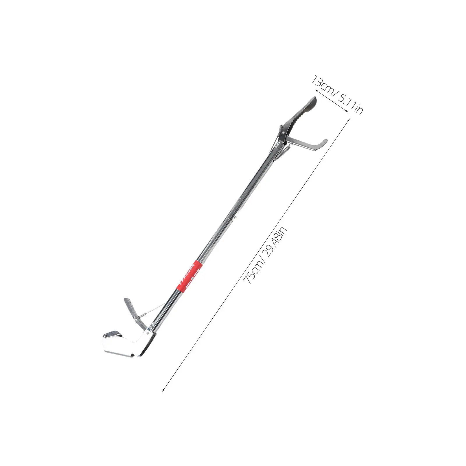 Catch The Sea Stainless Steel Clip Fish Grabber Tool Crab Tools For Fishing Grippers Non-slip Clamp Tongs Catching Gear Hunting