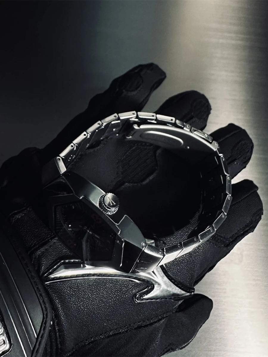 Source!Fashion luxury limited sci-fi niche concept watch mechanical water ghost men\'s style