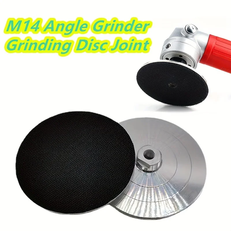 

4" 100mm M14 Aluminum Backer Pad for Diamond Polishing Pad Angle Grinder Sanding Disc