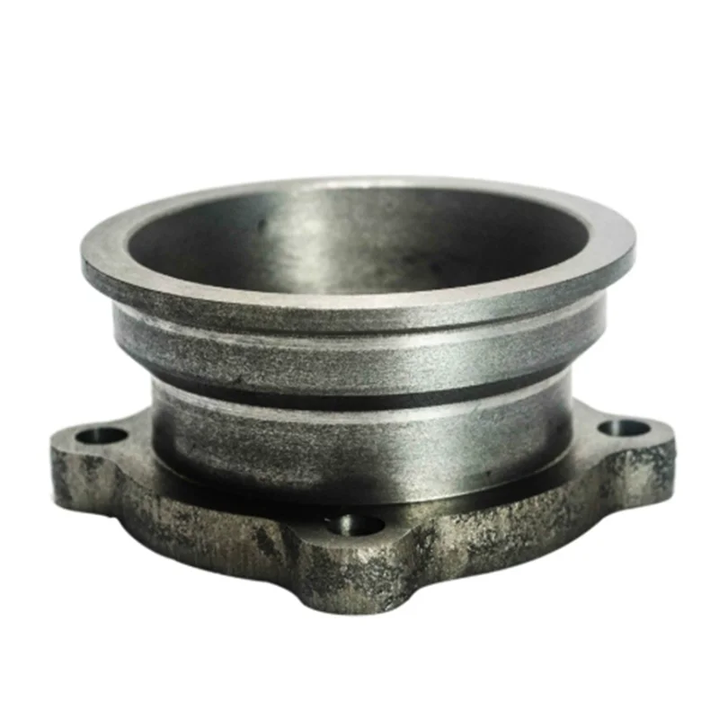 อะแดปเตอร์แปลงท่อร่วมไอเสียเทอร์โบขนาด 2.5 นิ้ว เป็น 3 นิ้ว แบบ 4 รูยึด ทำจากเหล็กหล่อ