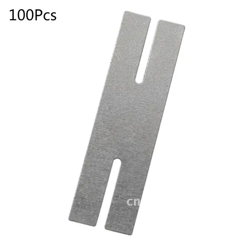 100pcs/lot 0.15*8*28 H type Nickel Plated Steel Strap Strip Sheets for Battery Pack Spot Welding Spot Welder Equipment