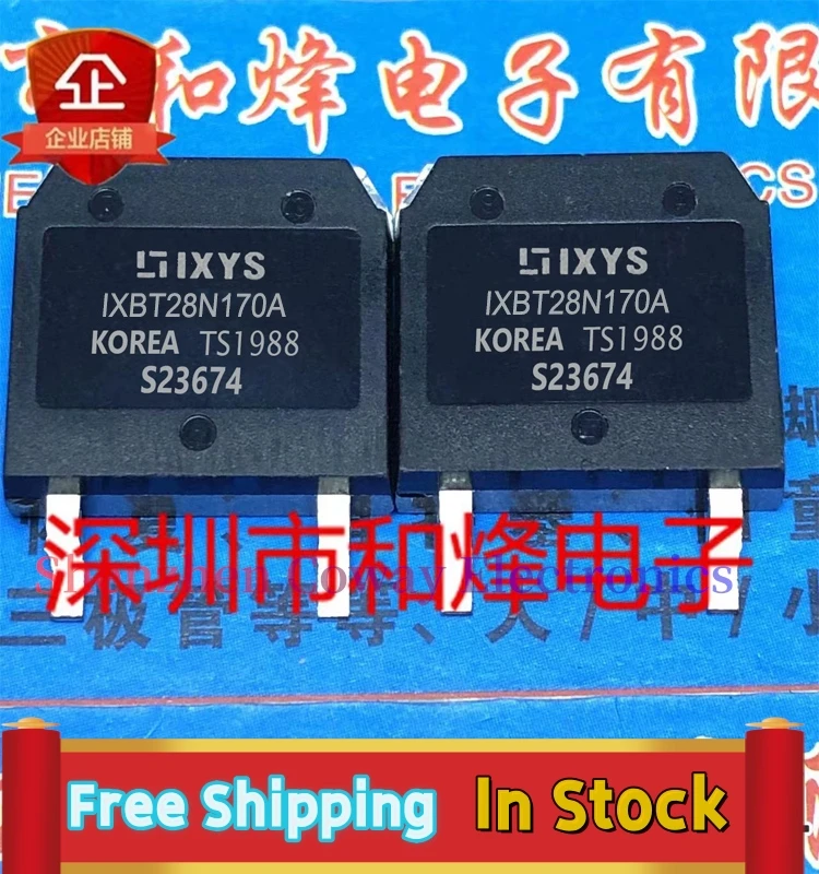 

10PCS-30PCS IXBT28N170A TO-268 MOS 28A1700V In Stock Fast Shipping