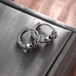 Popular Retro Hip-Hop Rock Hypoallergenic Earrings for Men and Women Earrings Jewelry