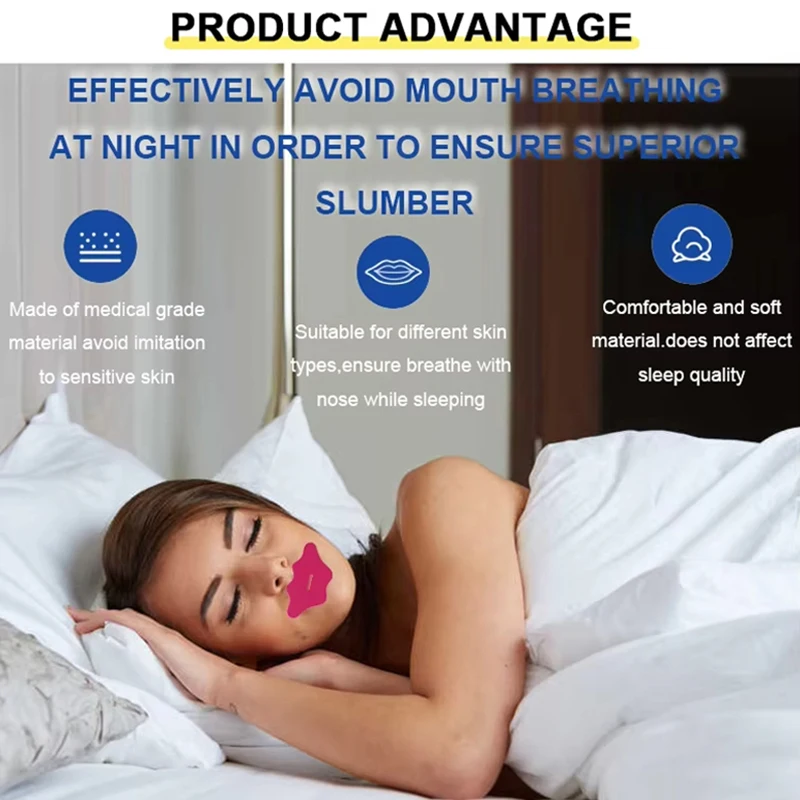 

Hot Sale 30pcs Mouth Tape For Sleep Apnea Mouth Tape Mouth Tape For Sleeping Snoring Mouth Breathing Tape Breathing Mouth Tape