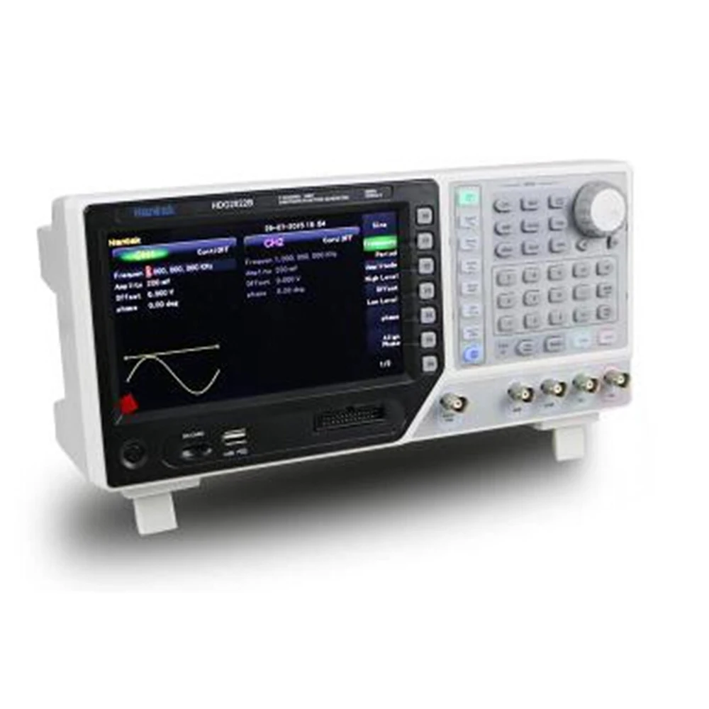 HDG2012B Multi Function 10MHz 2 Channel Bench Top Function Arbitrary Waveform Generator Digital Signal Generator