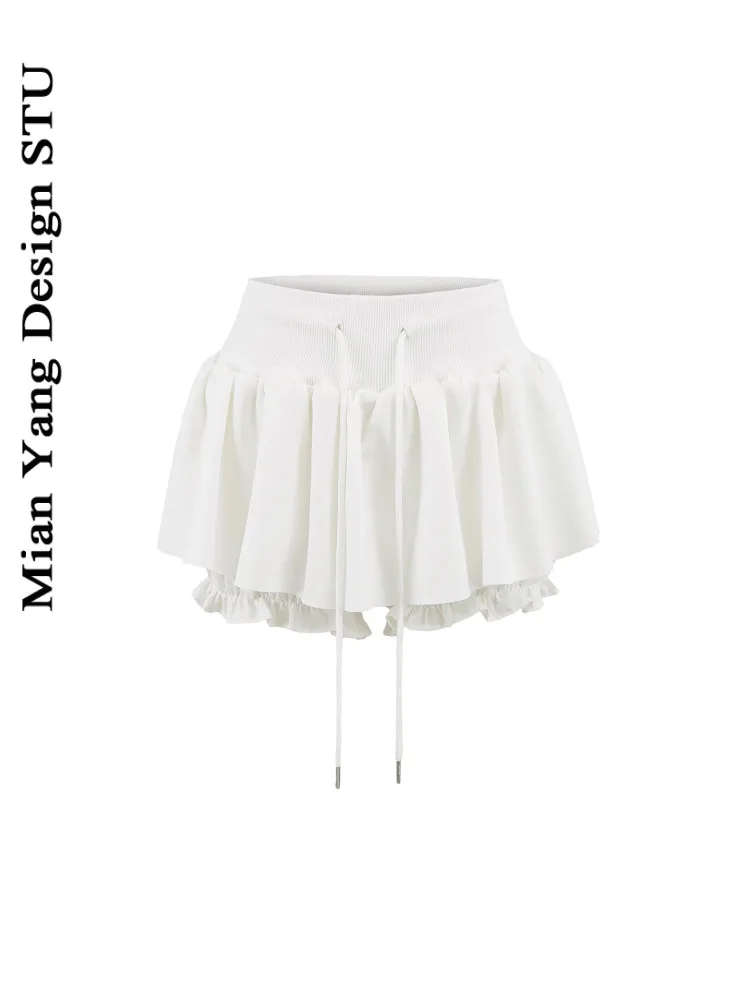 

Милая девушка, американская пышная юбка с широкой талией, брюки трапециевидной формы, юбка Pure Desire, балетная спортивная дуга, защита от молнии