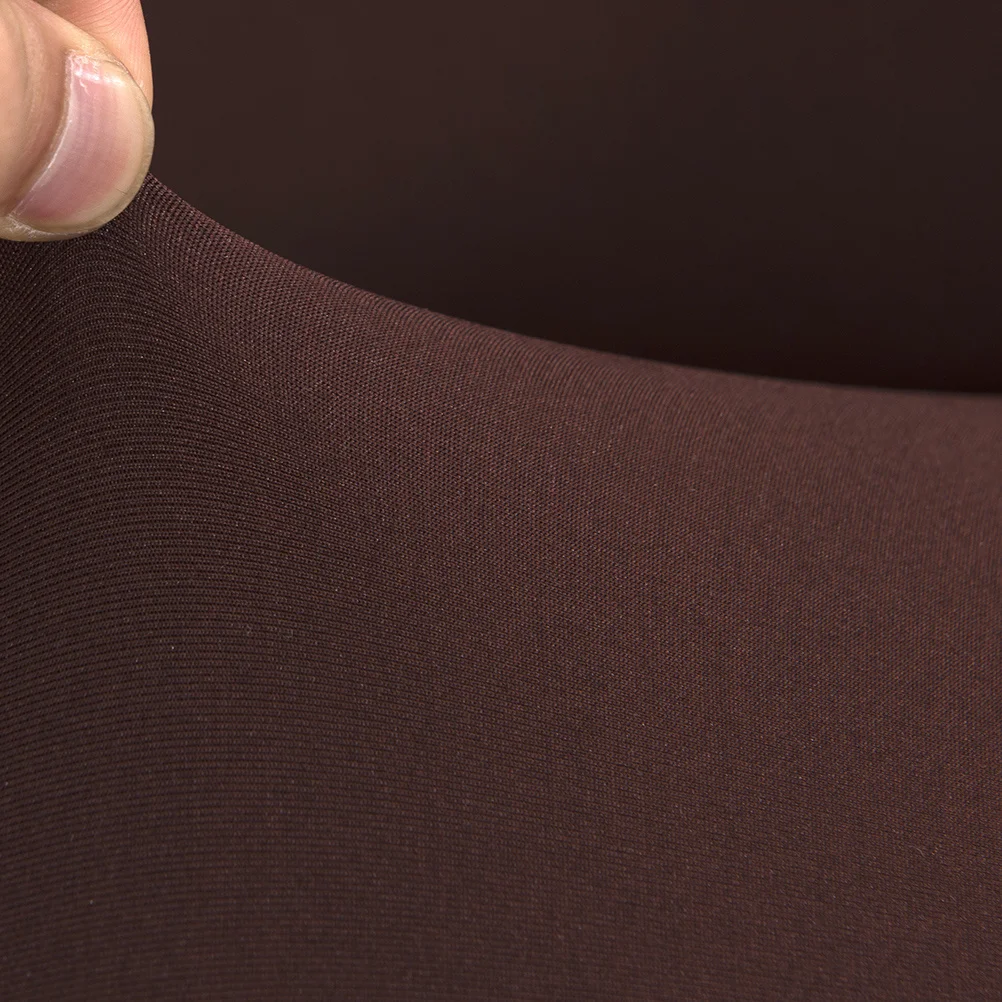 One Seat Anti-Slip Sofa Cover Heavy Duty 0.65kg Fabric Stretch Slipcover Set Easy Fit Couch Protector Coffee Slipcover Set