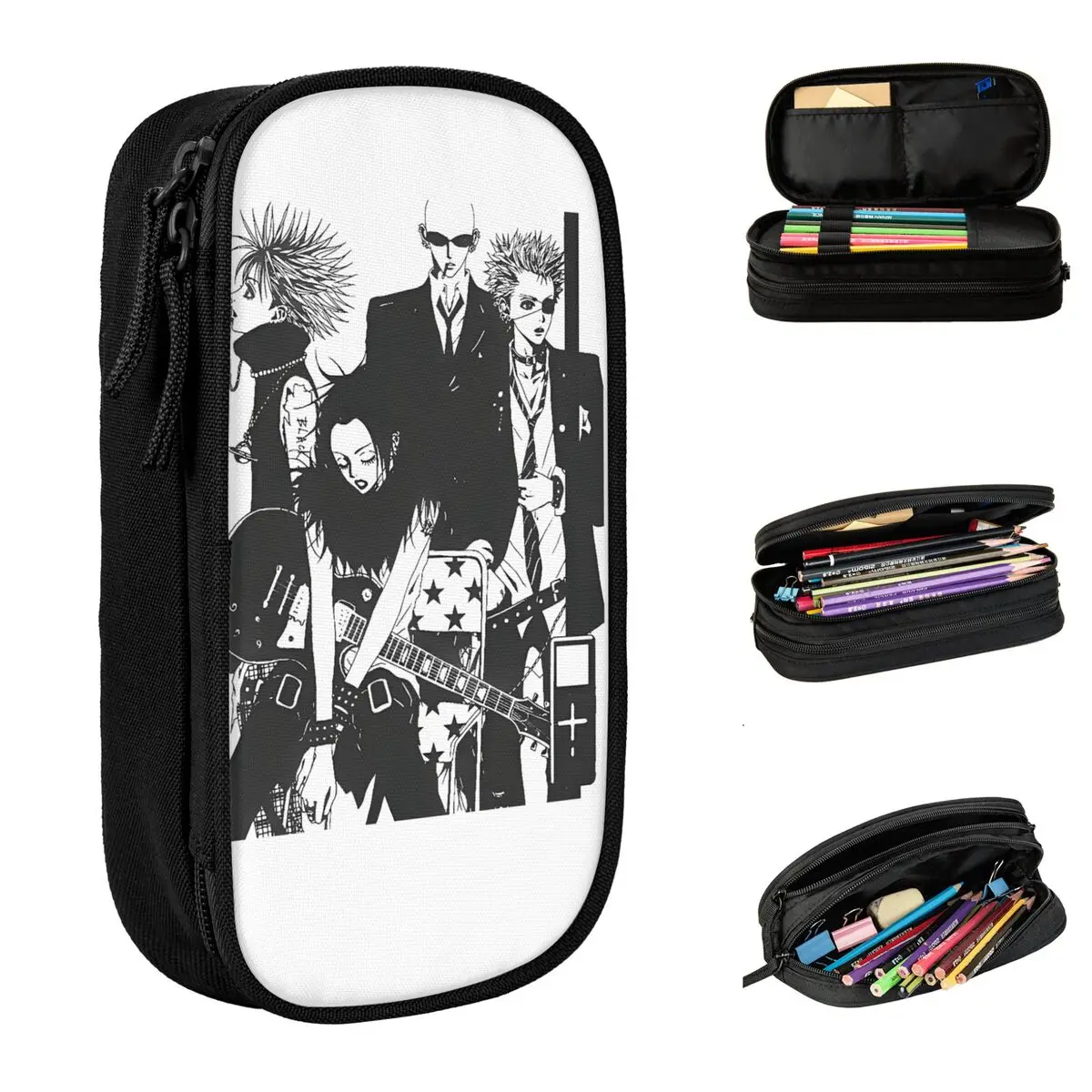 

Fashion Nana Osaki Pencil Case Anime Manga Pencilcases Pen Box for Girl Boy Big Capacity Bags School Supplies Gifts Stationery