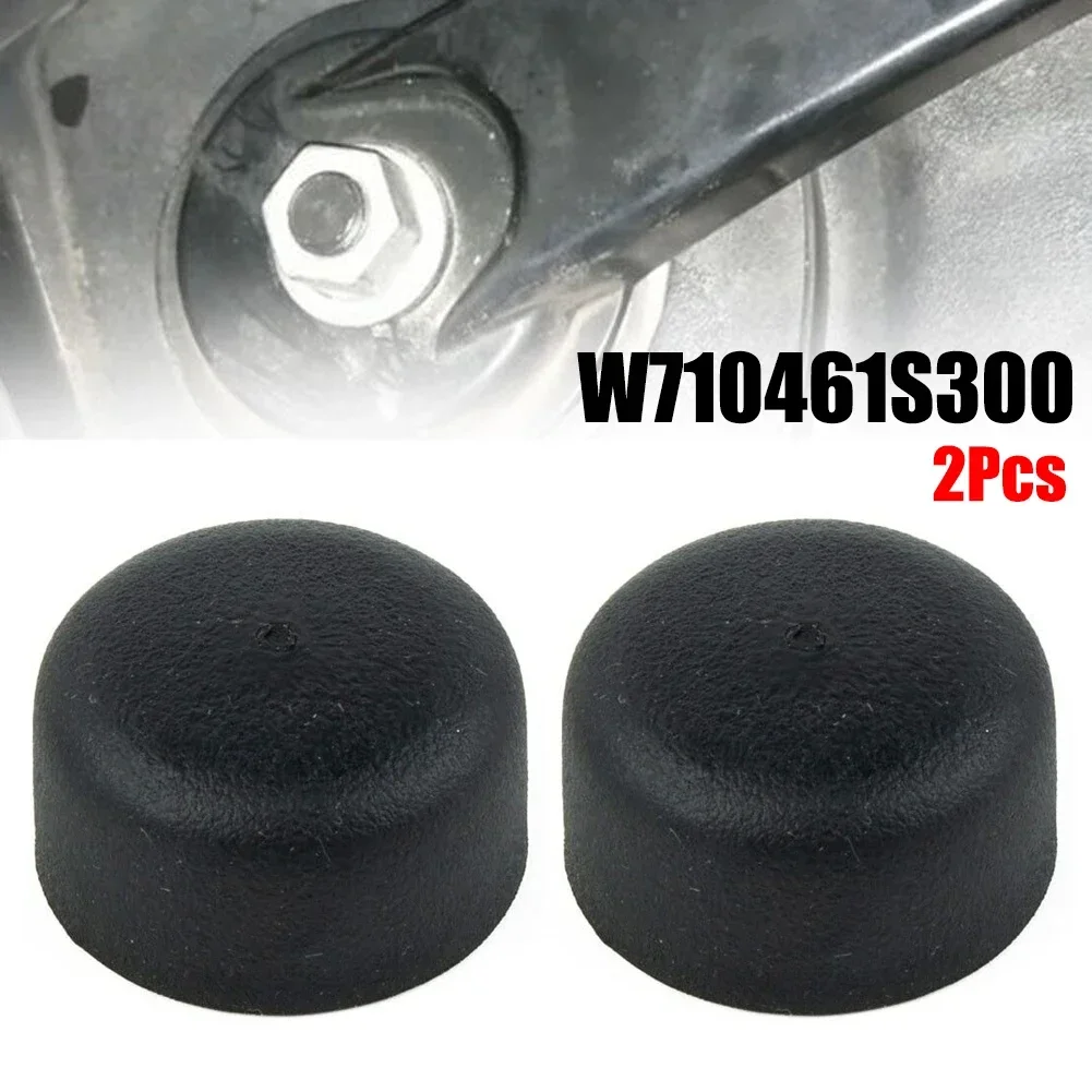 2Pcs Front Windshield Wiper Arm Nut Cover For Ford Focus Fiesta Edge W710461S300 Car Rubber Wiper Nut Cover Auto Nut