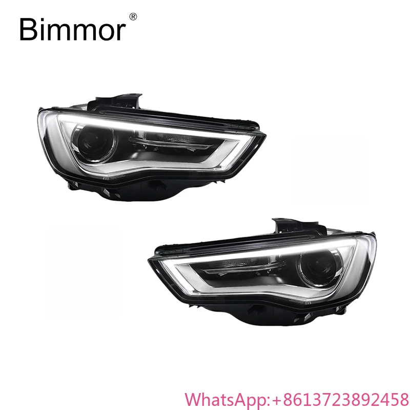 

BIMMOR Auto Headlight for Audi A3 Headlights Car Xenon Headlamp 2013-2016 Convertible Plug and Play Assembly Factory Replacement