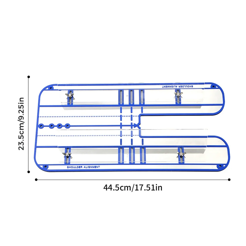 1 Pc 골프 퍼팅 미러 정렬 훈련 44.5cm * 23.5cm * 5mm 아크릴 PVC 골프 스윙 스트레이트 연습 아이 라인 골프 선물