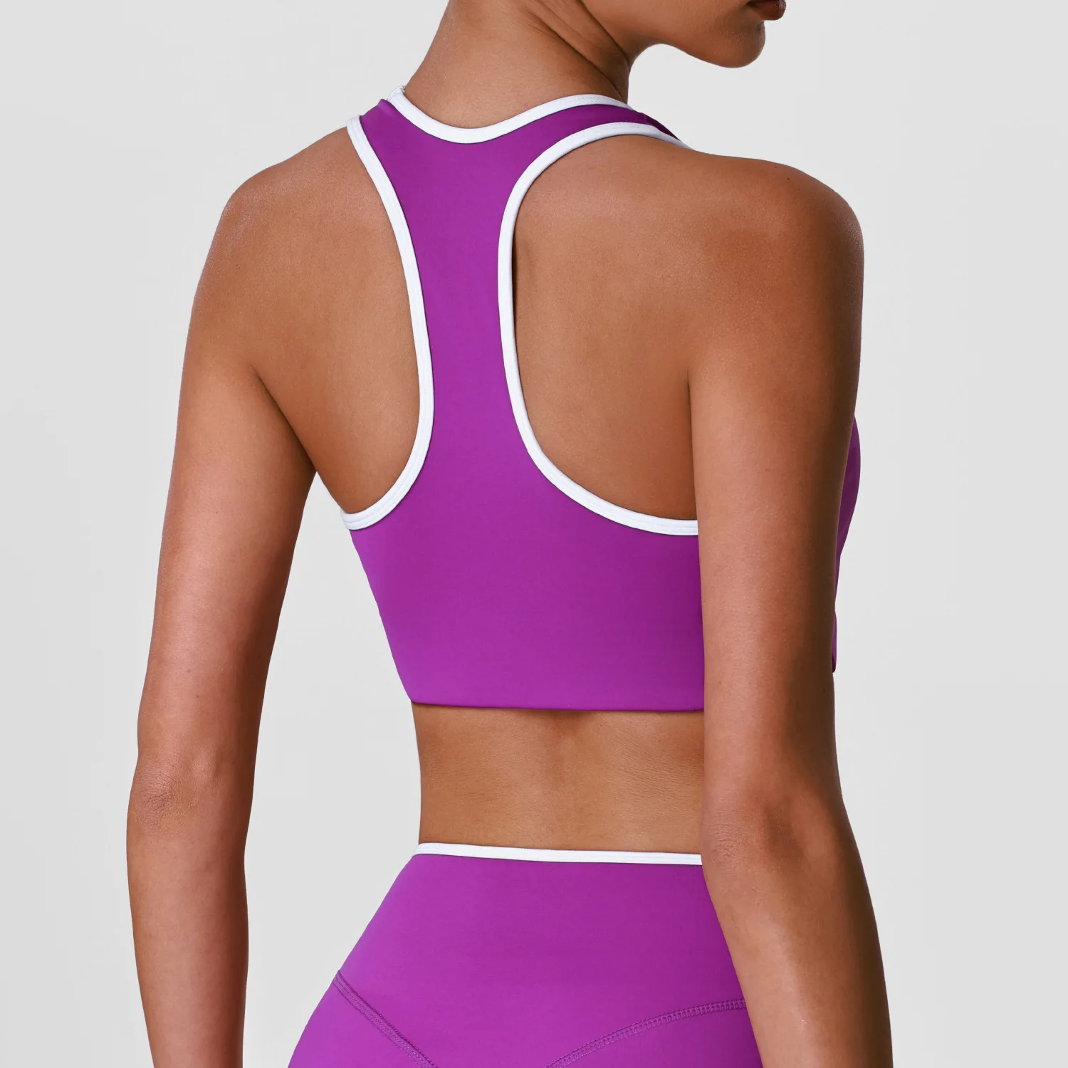 Patchwork Yoga Sport Bras with Cups Women Sportswear Elastic Breathable Gym Top Women's Underwear Running Fitness Active Bra New