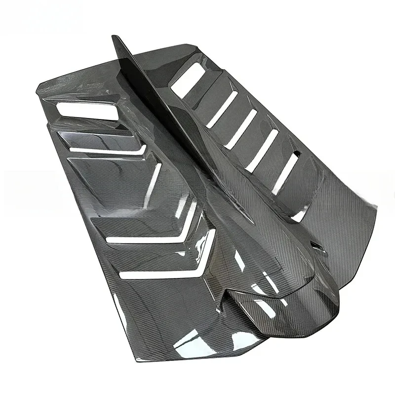 LP580 LP610 EVO Upgr STO Style Dry Full Carbon Fiber Rear Engine Hood