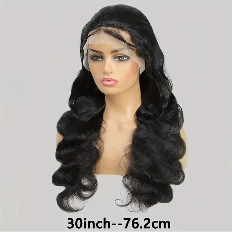 Transparent 13x4 13x6 Body Wave Lace Front Wig Human Hair PrePlucked Brazilian Human Hair Lace Frontal Wigs For Women Bling Hair