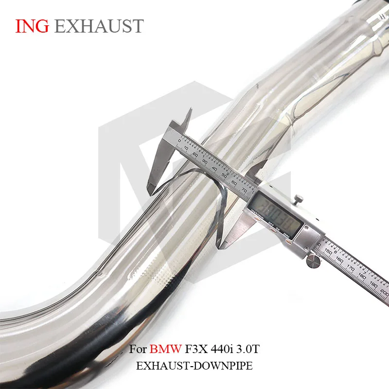 For BMW F3X 440i 3.0T ING Exhaust System Stainless Steel Performance Catback  Muffler With Valve