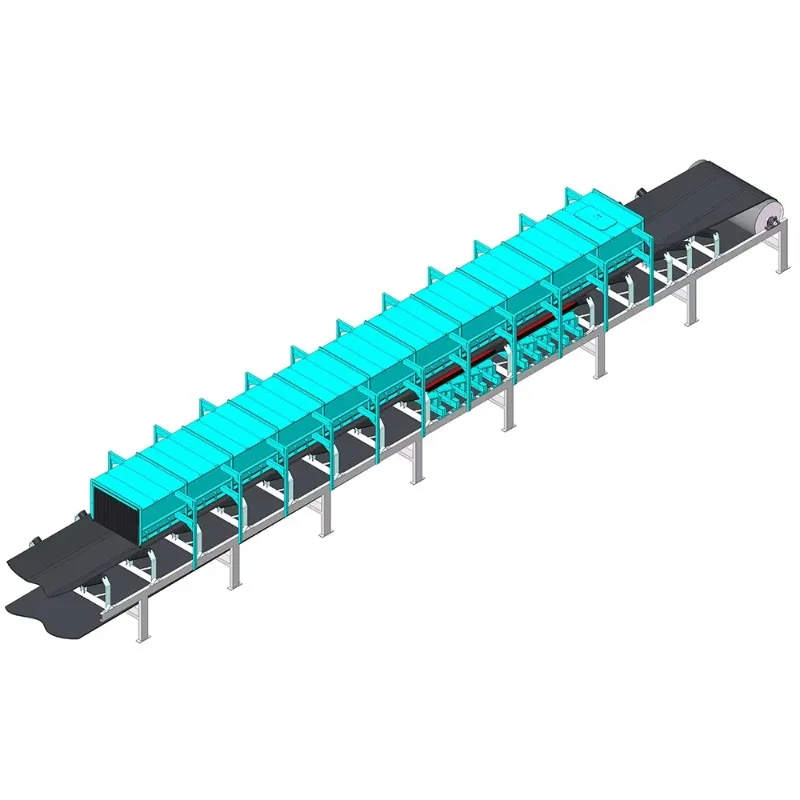 

Heavy-duty steel structure conveyor belt guide groove material, handling conveyor belt settlement type mine guide groove