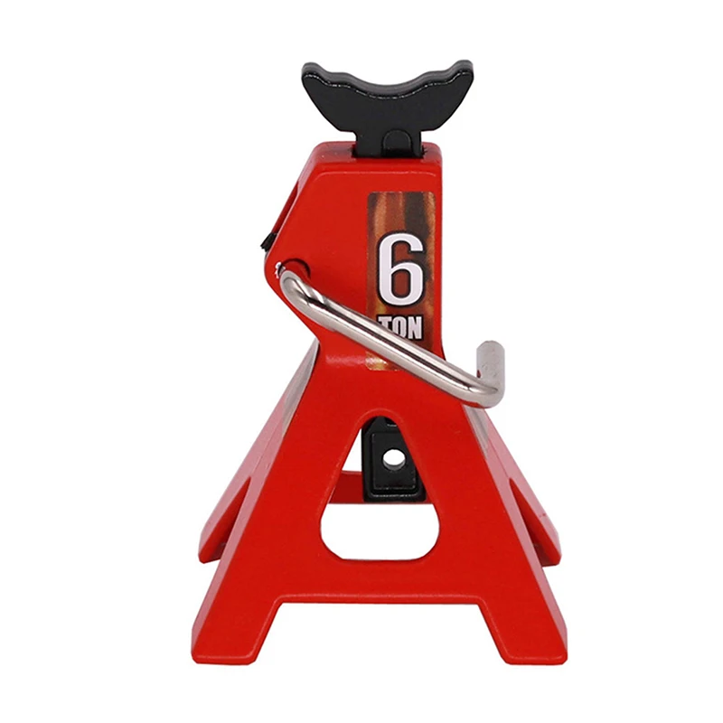 1Pc 6 Ton Simulation Jack Stands Lift Pair Rack For Remote Toy Car Truck Tire Change