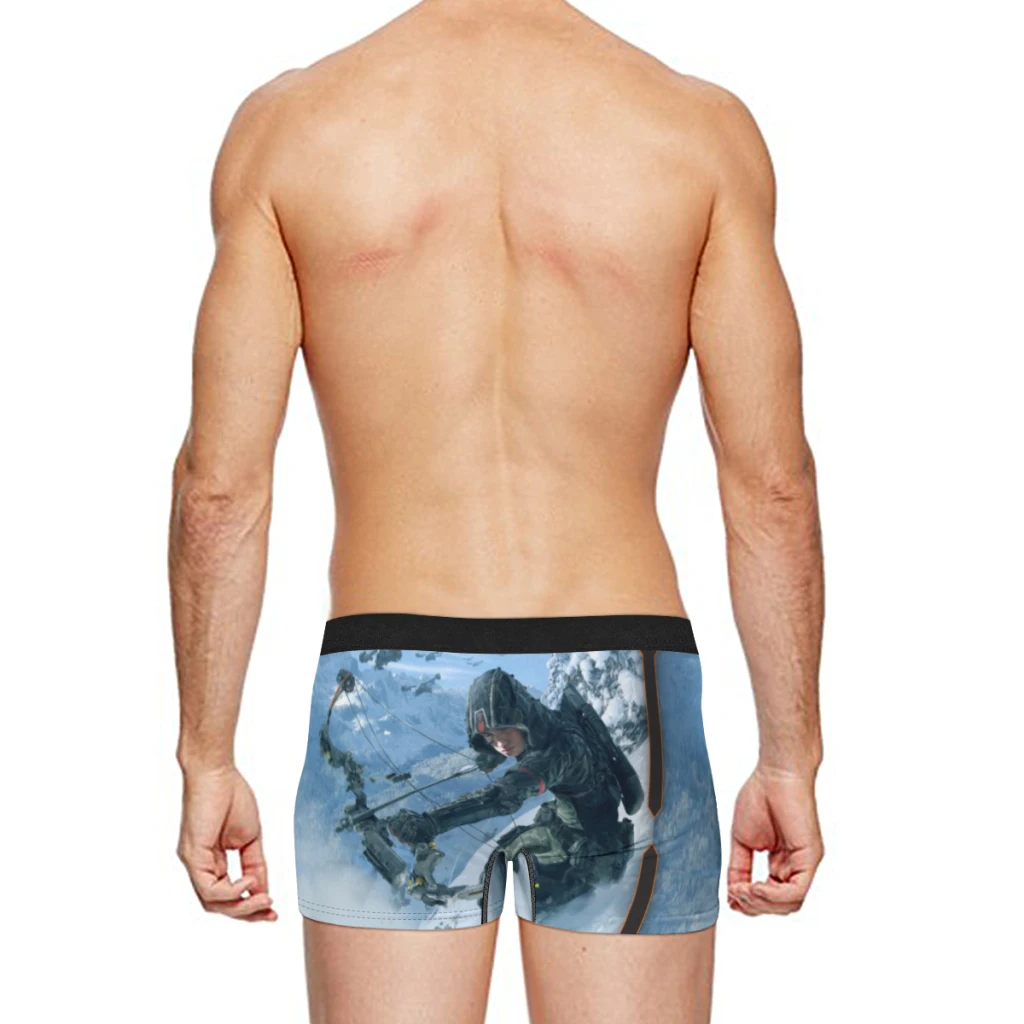 Call-of-Duty Breathable milk Silk Boyshorts Elastic Men's Underwear 3D Boxer Shorts Boxer Briefs