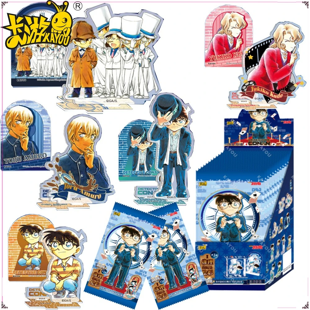 

KAYOU Detective Conan Anime Peripheral Characters Acrylic Stand Model Eri Kisaki Kogoro Mori Collectible Toys Gifts Hot Sales