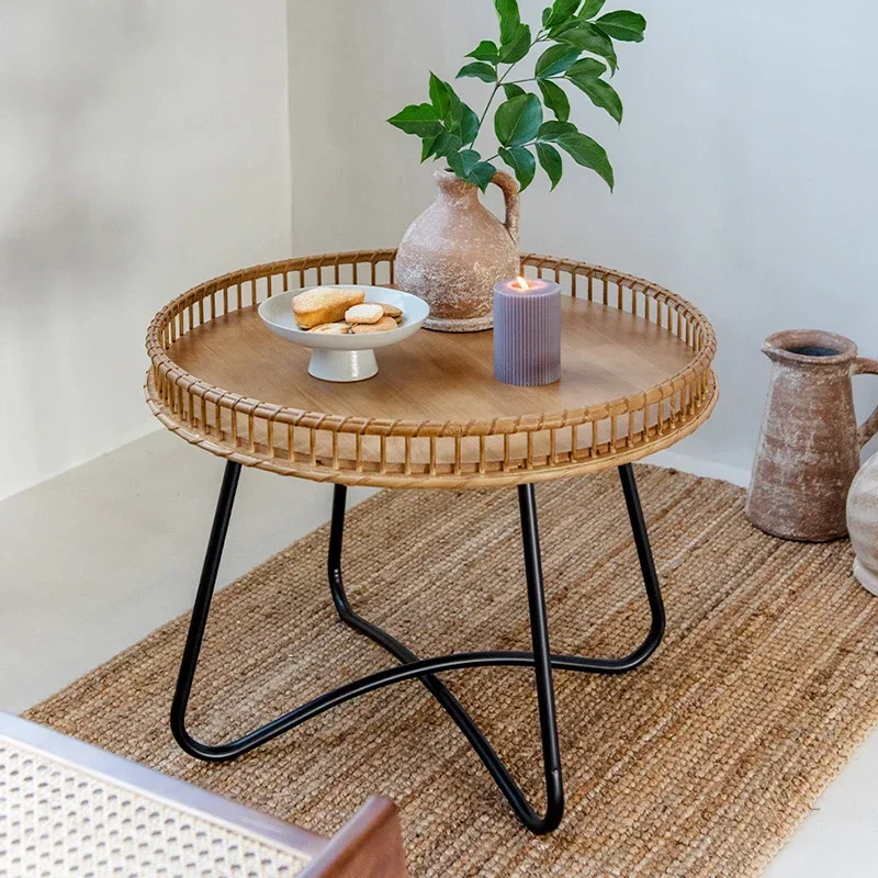 

High quality and efficient Art Design Simple Study Makeup Modern Sofa Furniture Luxury Coffee Table Iron Legs Coff