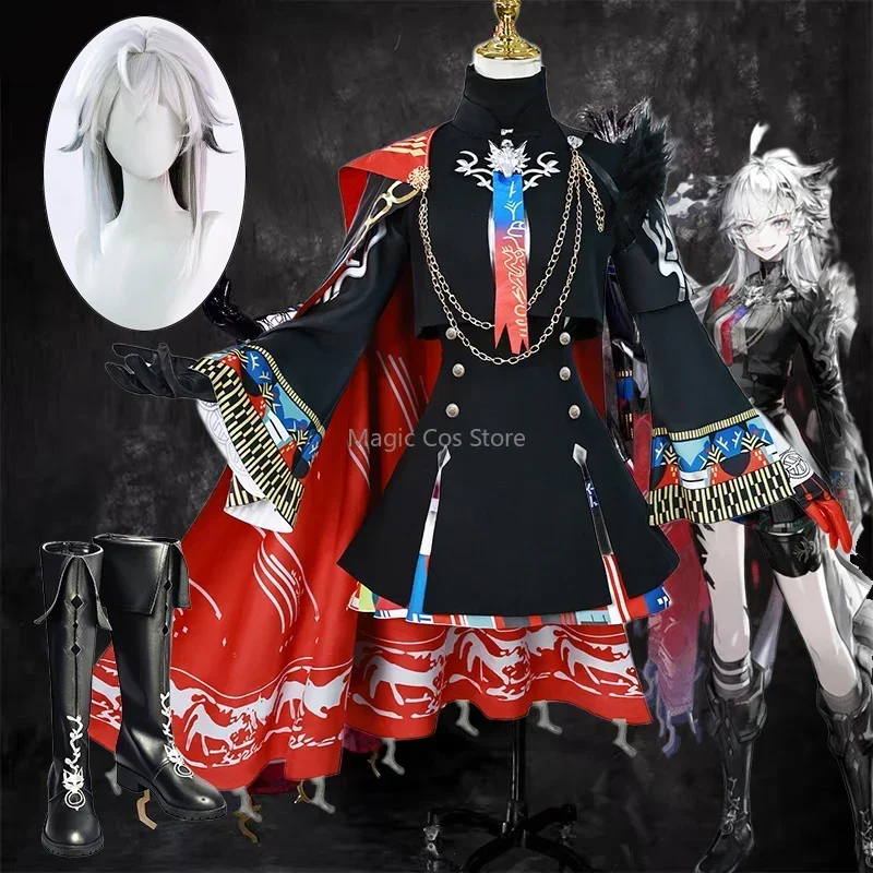 Arknights Lappland The Decadenza Women Cosplay Costume Lappland Cos Game Anime Party Uniform Hallowen Play Role Clothes Clothing