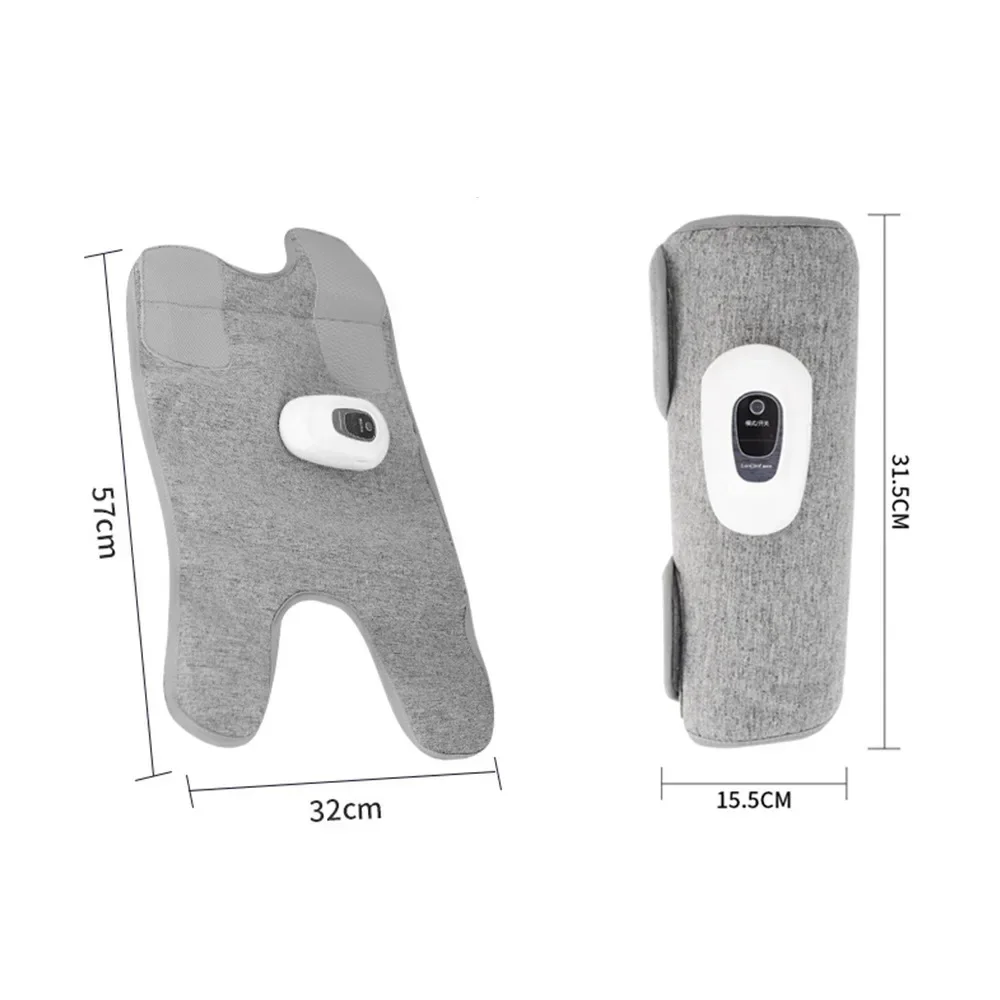 Portable Air Compression Leg Calf Massager Household Hot Compress Muscle Relaxation Promote Blood Circulation Relief