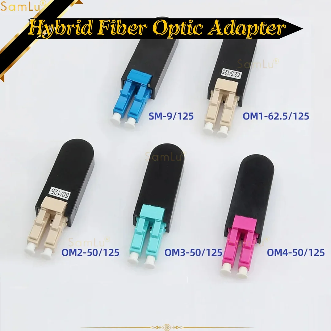 

Fiber Loop Back SC/UPC LC/UPC Fiber Optical Adapter Single Mode SM MM OM3 OM4 Double SC Optical Fiber Connector