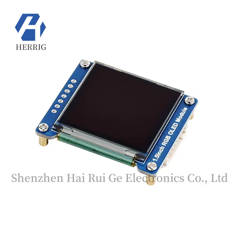 

MicroSnow 1.5-inch RGB OLED Module Display Expansion Board Compatible with Jetson Nano/Raspberry Pi 4B