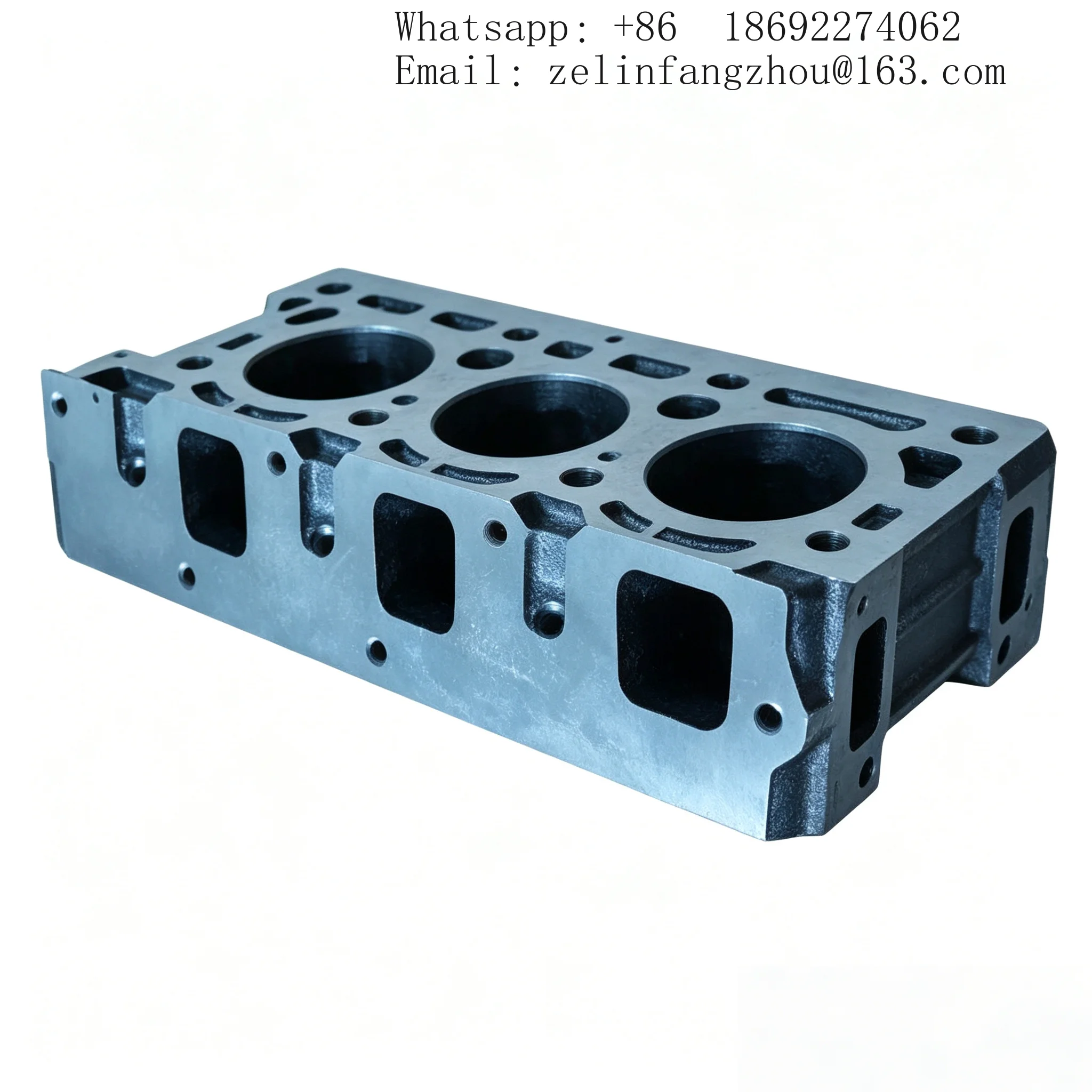 D1102 D1101 3 Cylinder Diesel Engine Cylinder Head Assembly Replacement for Kubota Tractor Heavy Duty