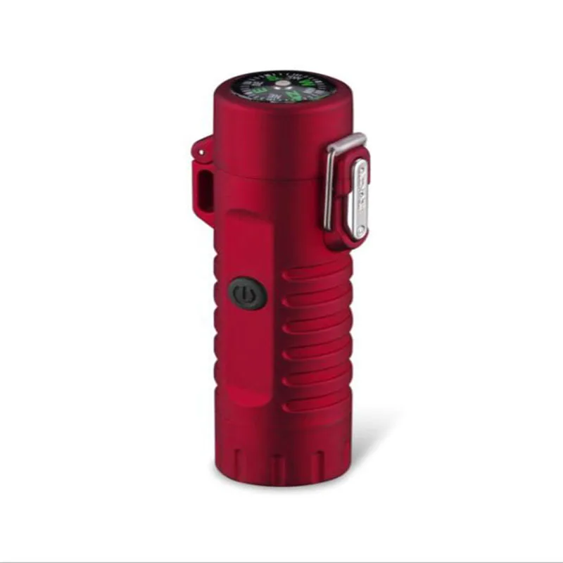 

Outdoor Explorer Waterproof Flashlight with Emergency Light Dual Arc Charging Lighter