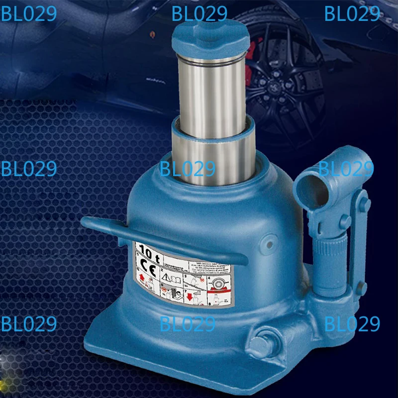 10 tons Low vertical hydraulic jack  large truck thousand gold top car