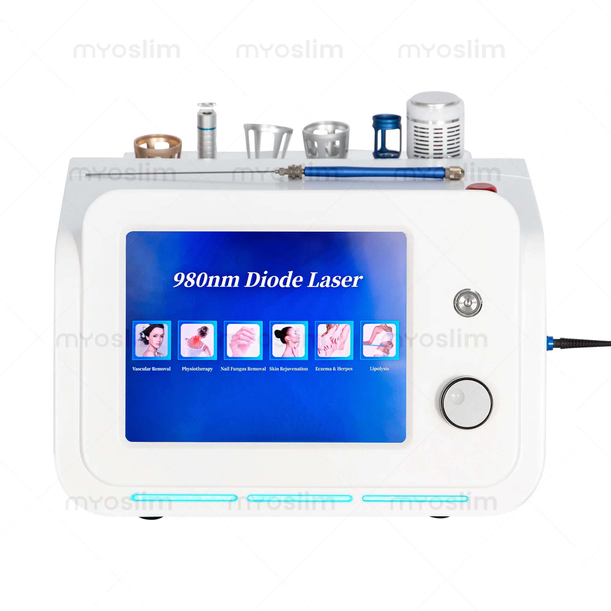 980 nm Diode Laser Machine for Skin Fungal Infection Image Vascular Vein Removal Nail Fungus Removal Device