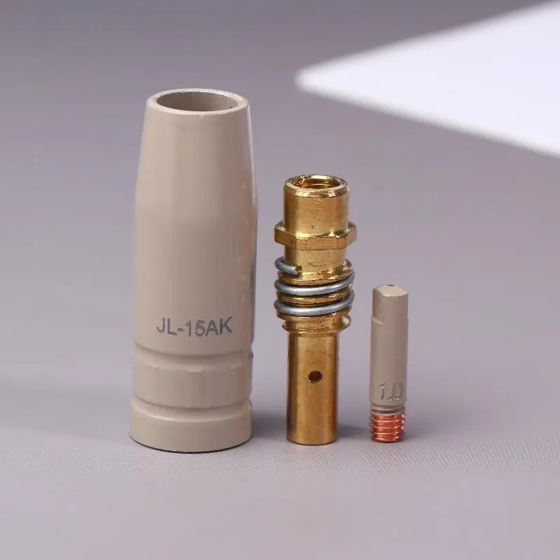 عبوة من 3 قطع، طلاء سيراميك جديد MB-15Ak Mig، فوهة موصل غير لاصقة لخبث اللحام، ملحق أوروبي محمي #6