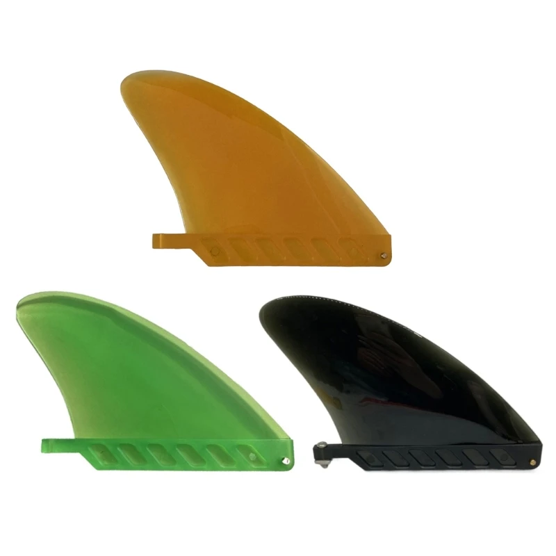 Soft Flexible Center Fin White Water Fin Surfboard Inflatable Paddle Board Fin Surfing Accessories Easy to Install