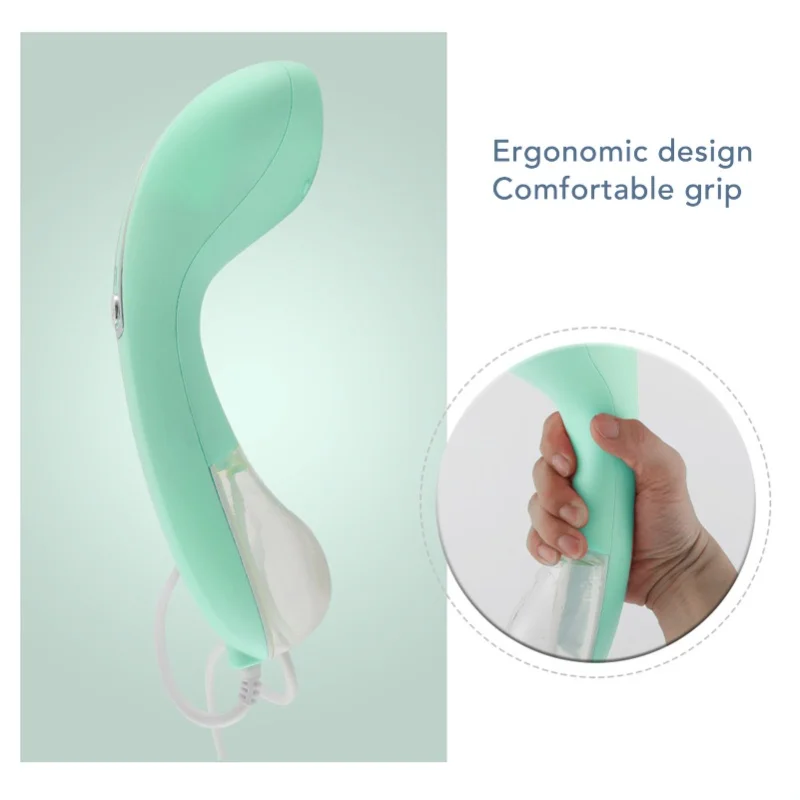 220V Portable Clothes Steam Iron Travel Handheld Garment Fabric Wrinkles Remover Fast Heat Up Dry Burn Prevention EU Plug