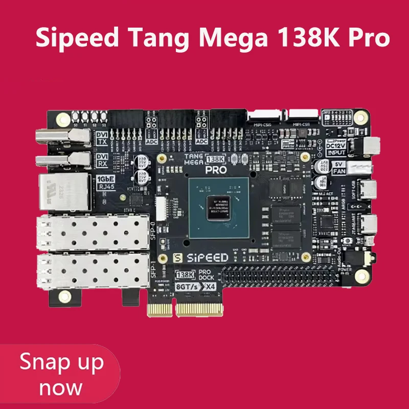 

Плата Sipeed Tang Mega 138K Pro Dock GOWIN GW5AST RISCV FPGA