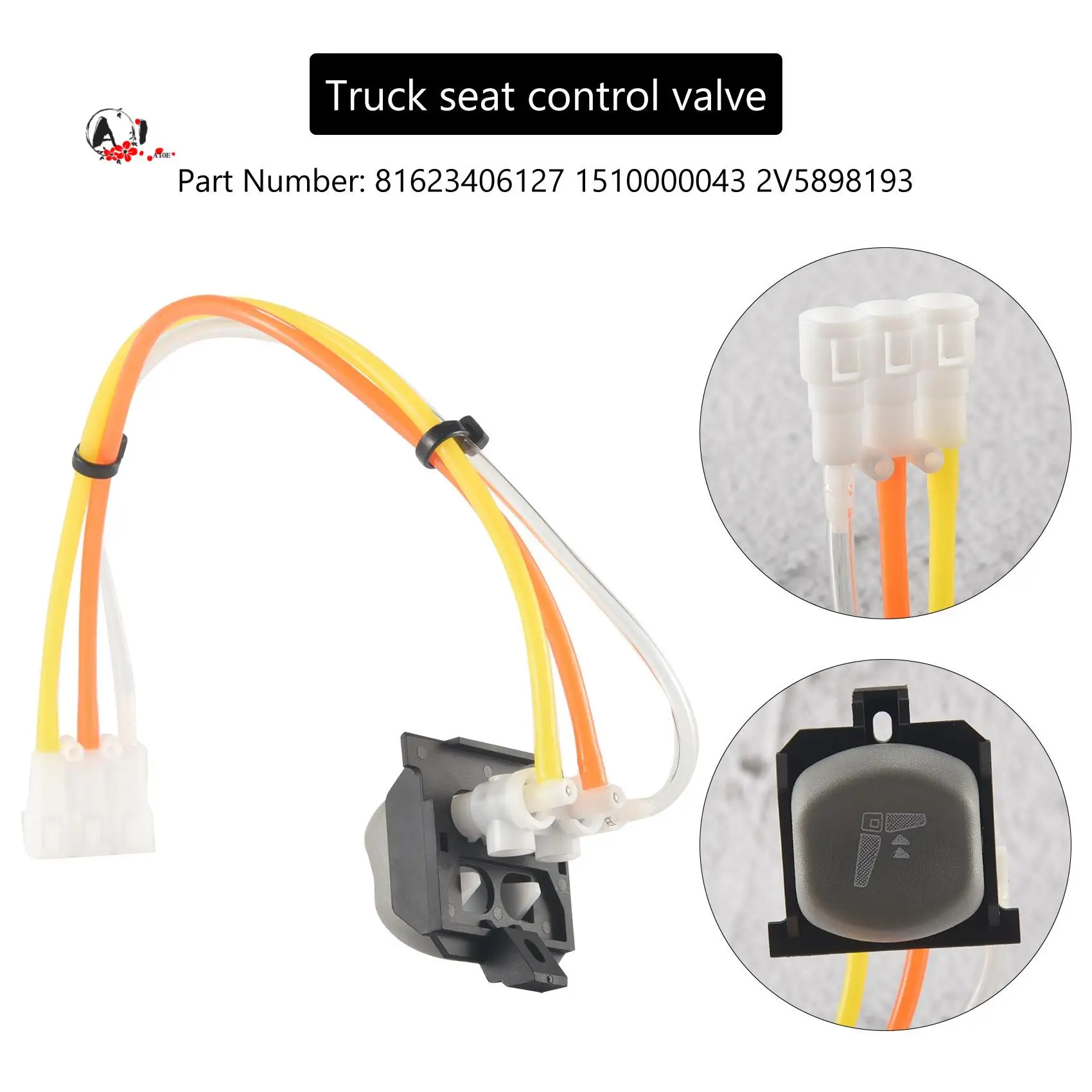 A10E-Truck Seat Adjustment Control Valve Seat Adjustment Switch For MAN Eurocargo Truck 81623406127 1510000043 2V5898193