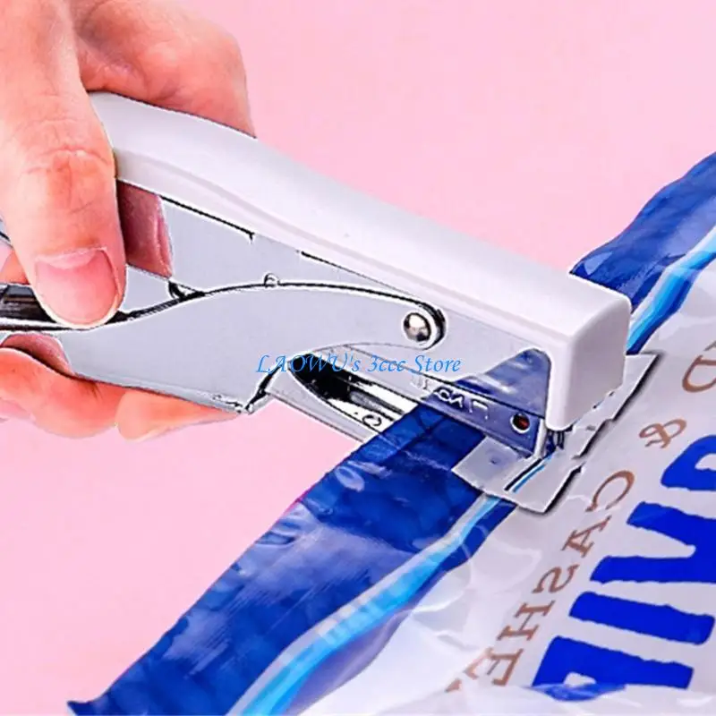 Y8ad großer Hefter farbenfrohe Papierbindung Hefter Business Hefter Büro Hefter Desktop Hefter Papierbindungsmaschine