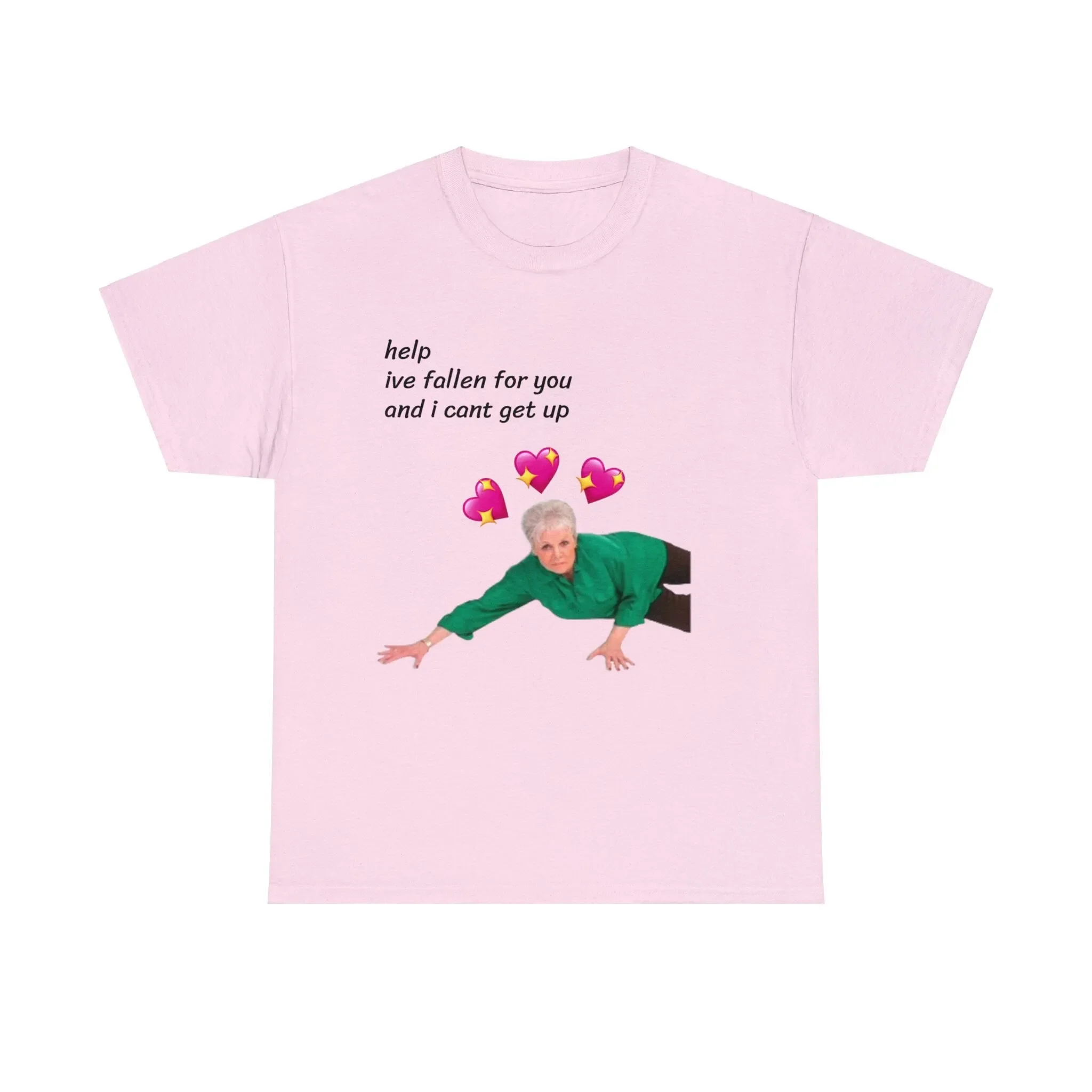 Funny Valentines Ive Fallen For You Meme T Shirt Day Card Girlfriend